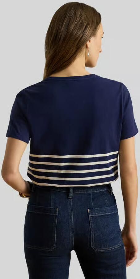 Lauren Ralph Lauren regular fit T-shirt van puur katoen