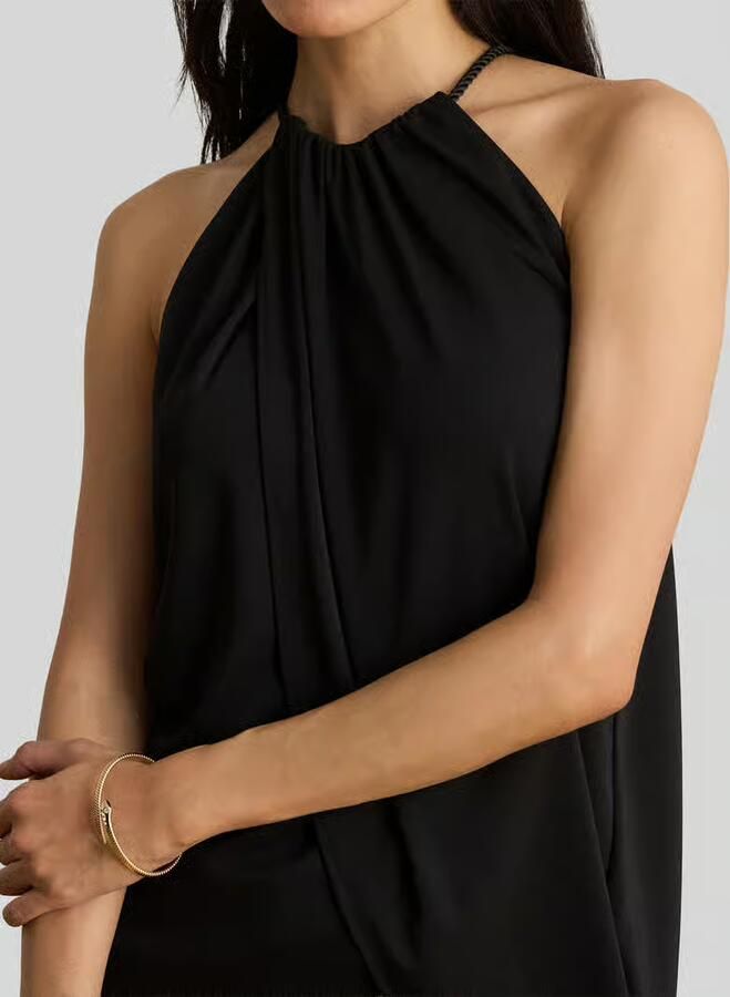 Lauren Ralph Lauren regular fit top met ronde hals