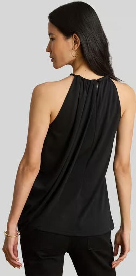 Lauren Ralph Lauren regular fit top met ronde hals - Foto 2