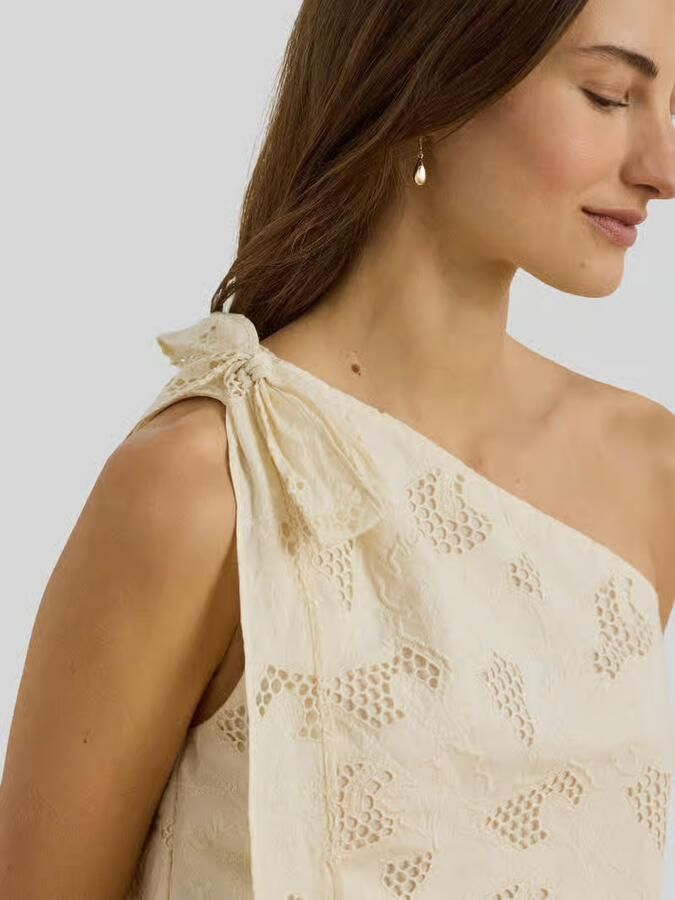 Lauren Ralph Lauren regular fit top van puur katoen