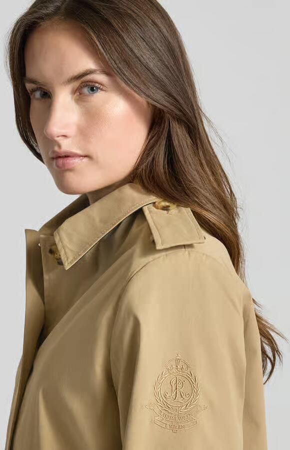 Lauren Ralph Lauren Regular fit trenchcoat met platte kraag - Foto 2