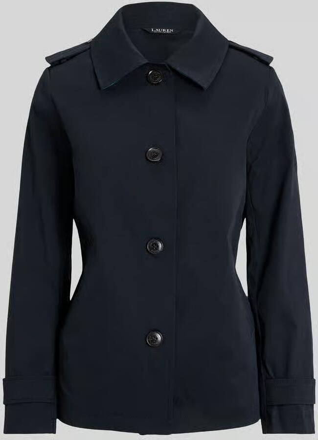 Lauren Ralph Lauren Regular fit trenchcoat met platte kraag - Foto 2