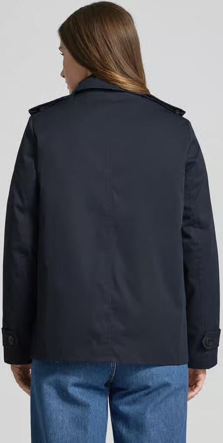 Lauren Ralph Lauren Regular fit trenchcoat met platte kraag
