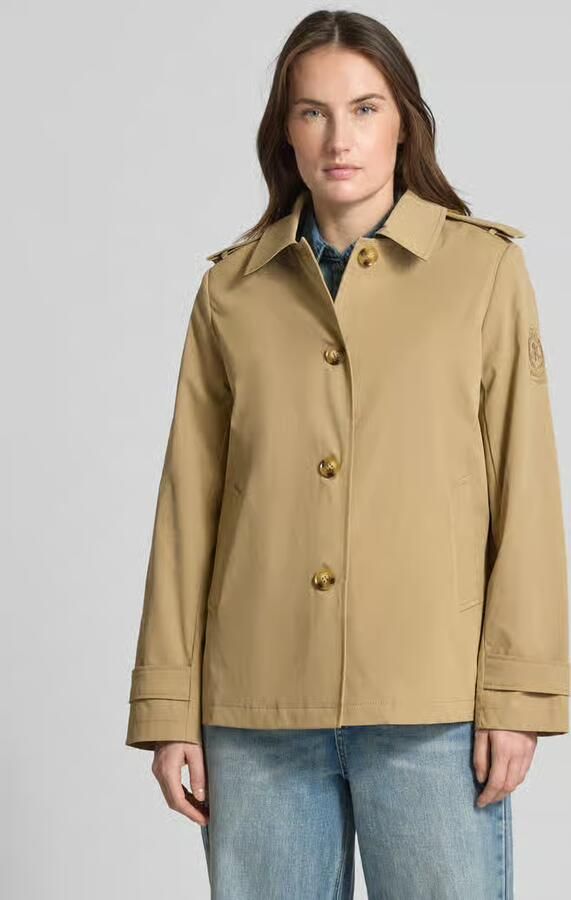 Lauren Ralph Lauren Regular fit trenchcoat met platte kraag - Foto 2