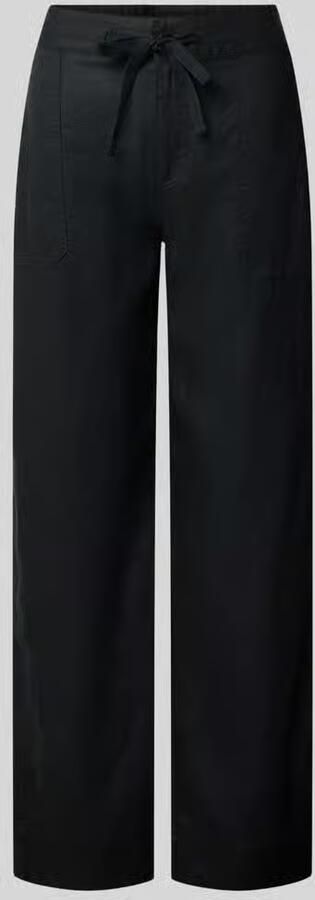 Lauren Ralph Lauren Loose fit linnen broek met elastische band model 'JOVONIE' - Foto 5