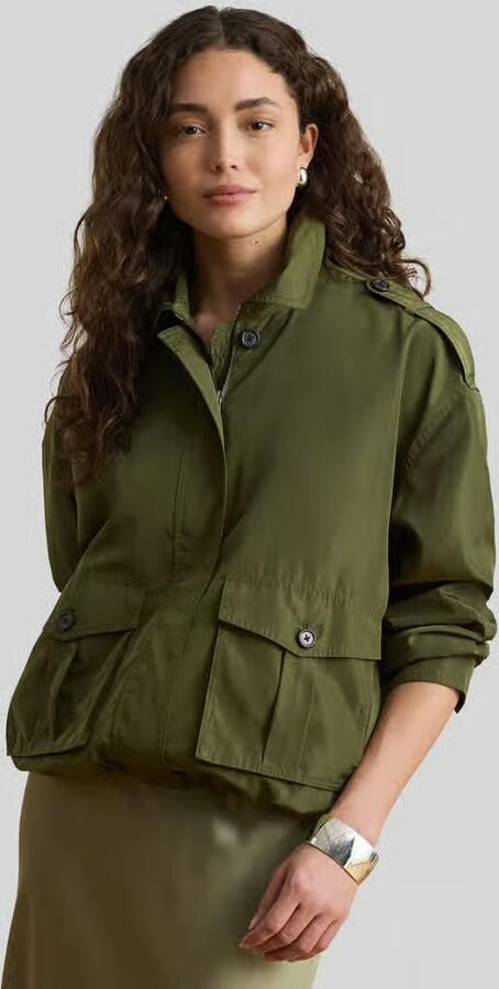 Lauren Ralph Lauren relaxed fit blouson met schouderband - Foto 3