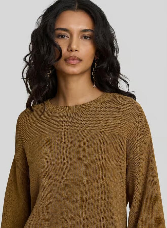 Lauren Ralph Lauren relaxed fit gebreide pullover van katoenmix