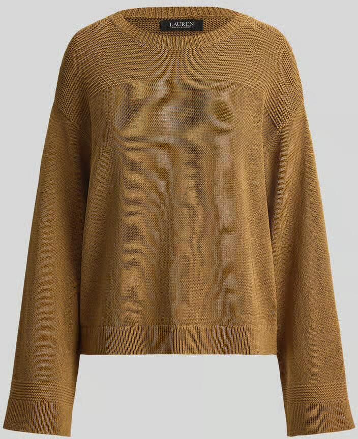 Lauren Ralph Lauren relaxed fit gebreide pullover van katoenmix - Foto 2