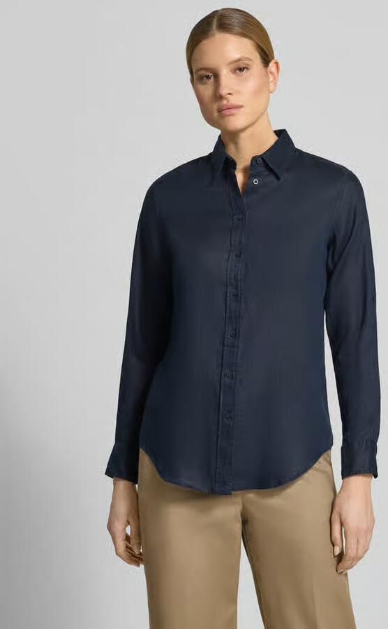 Lauren Ralph Lauren Regular fit linnen blouse met overhemdkraag model 'KARRIE' - Foto 6