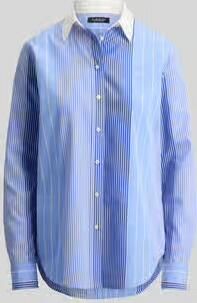 Lauren Ralph Lauren relaxed fit overhemdblouse van puur katoen