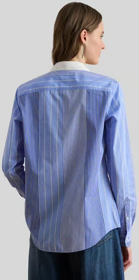 Lauren Ralph Lauren relaxed fit overhemdblouse van puur katoen - Foto 2