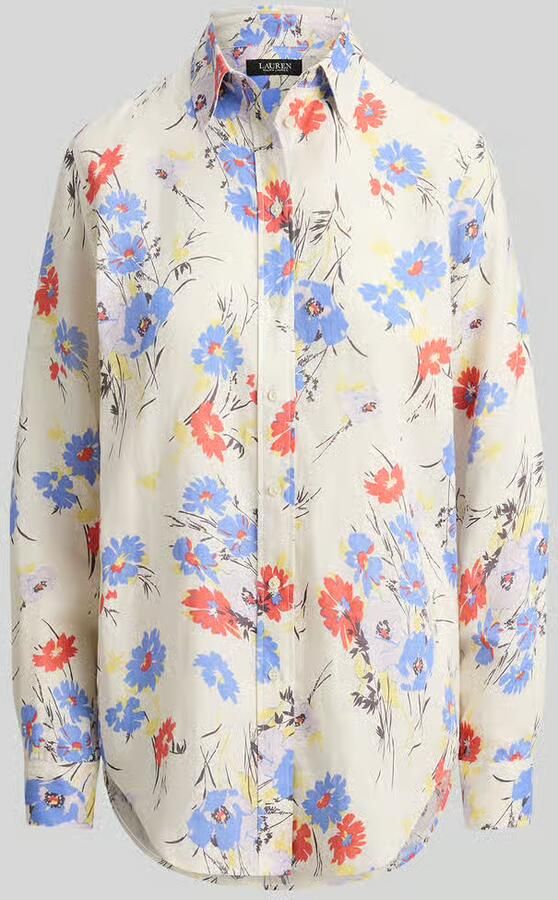 Lauren Ralph Lauren relaxed fit overhemdblouse van puur linnen - Foto 2