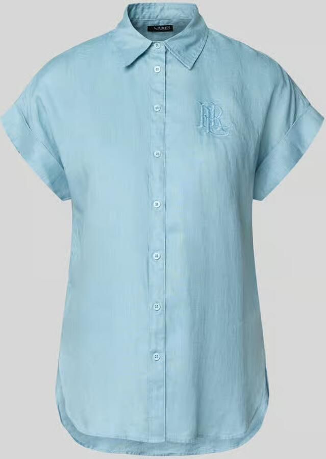 Lauren Ralph Lauren relaxed fit overhemdblouse van puur linnen - Foto 2