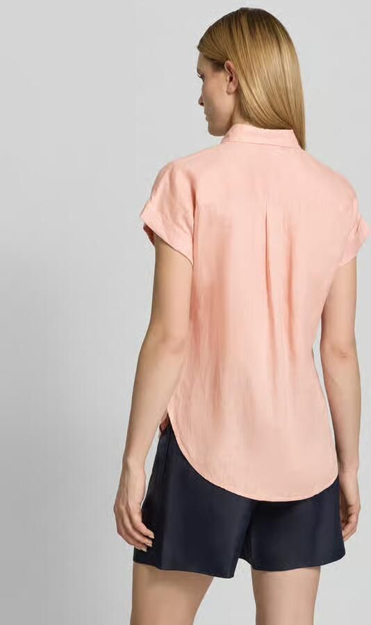Lauren Ralph Lauren relaxed fit overhemdblouse van puur linnen