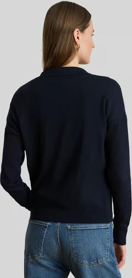 Lauren Ralph Lauren relaxed fit pullover van katoenmix met polokraag - Foto 2
