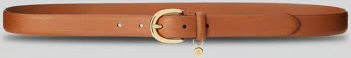 Lauren Ralph Lauren Leren riem met fijn structuurmotief model 'CHARM' - Foto 5