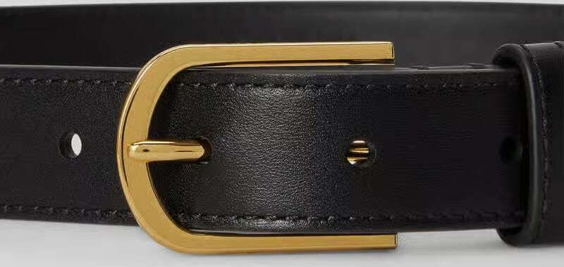 Lauren Ralph Lauren Riem van echt leer