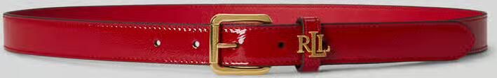 Lauren Ralph Lauren Riem van echt leer met logodetail - Foto 2