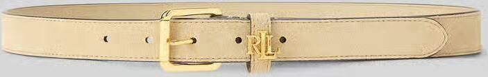 Lauren Ralph Lauren Riem van echt leer met logodetail - Foto 2
