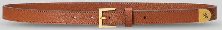 Lauren Ralph Lauren Riem van echt leer met logodetail - Foto 3