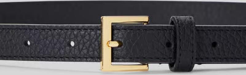 Lauren Ralph Lauren Riem van echt leer met logodetail - Foto 3