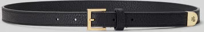 Lauren Ralph Lauren Riem van echt leer met logodetail - Foto 5
