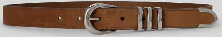 Lauren Ralph Lauren Riem van echt leer met metallic accenten - Foto 2
