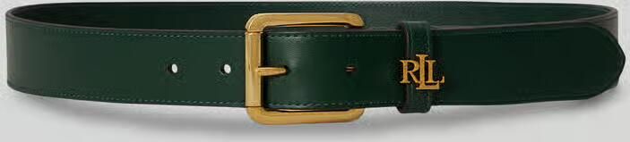 Lauren Ralph Lauren Riem van echt rundleer met logodetail