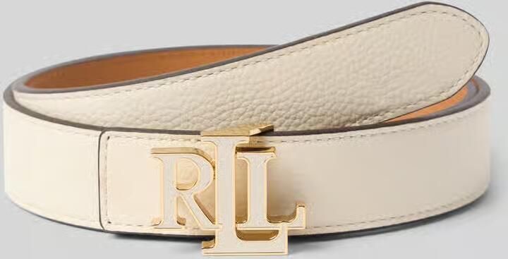 Lauren Ralph Lauren Riem van echt rundleer model 'REV' - Foto 2