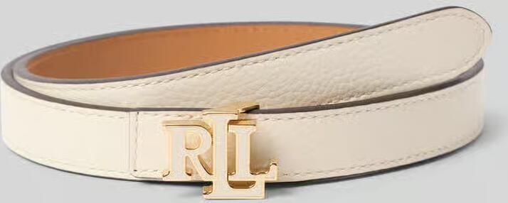Lauren Ralph Lauren Riem van echt rundleer model 'REV' - Foto 2