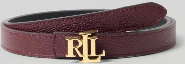 Lauren Ralph Lauren Riem van echt rundleer model 'REV' - Foto 2