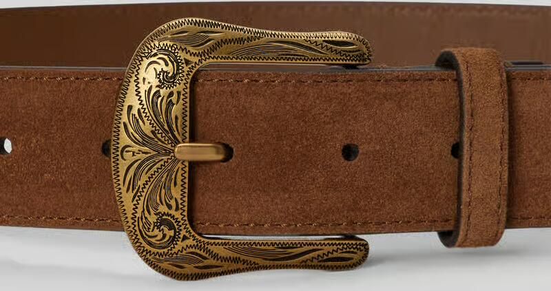 Lauren Ralph Lauren Riem van echt rundleer model 'TOOLD'