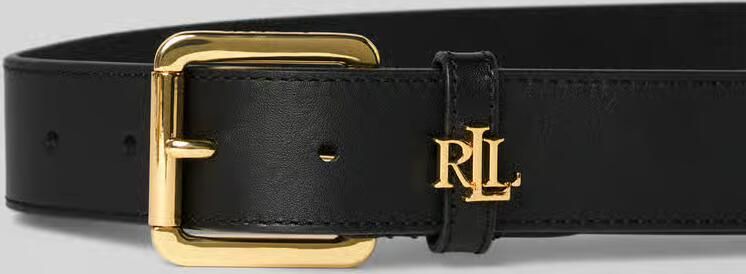 Lauren Ralph Lauren Leren riem met labelapplicatie model 'LOGO KEEPER' - Foto 2