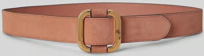 Lauren Ralph Lauren Riem van suède met reliëflogo - Foto 2
