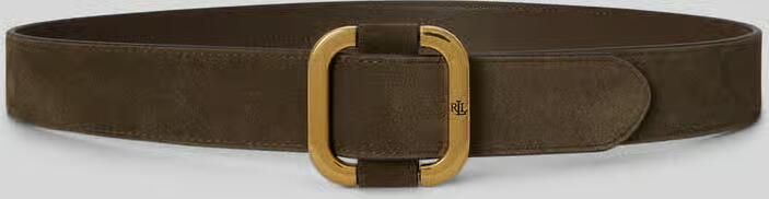 Lauren Ralph Lauren Riem van suède met reliëflogo - Foto 3