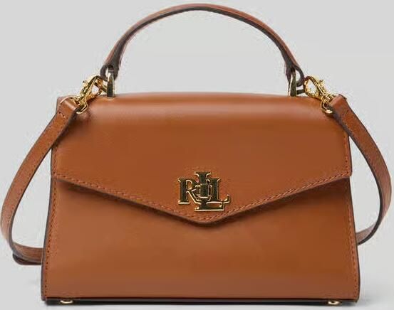 Lauren Ralph Lauren Satchel tas met labeldetail model 'FARRAH' - Foto 7