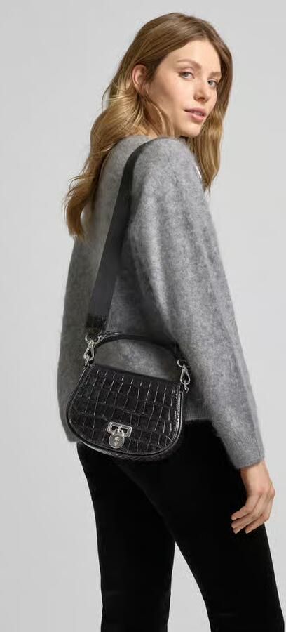 Lauren Ralph Lauren Schoudertas met labelhanger model 'TANNER' - Foto 2