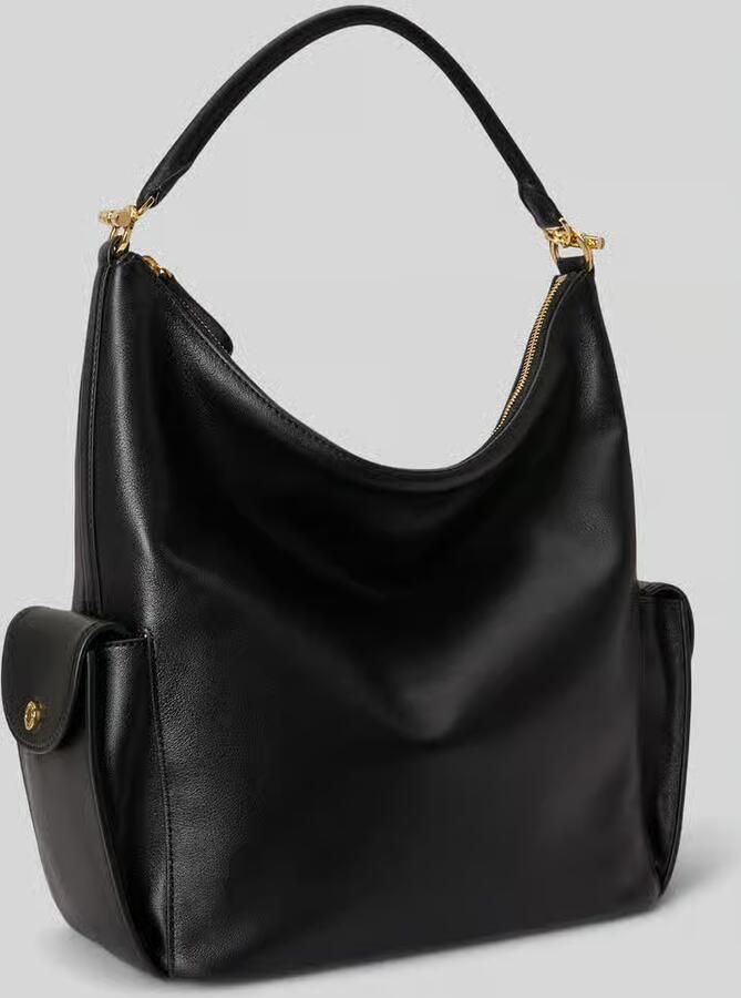 Lauren Ralph Lauren Schoudertas van echt leer