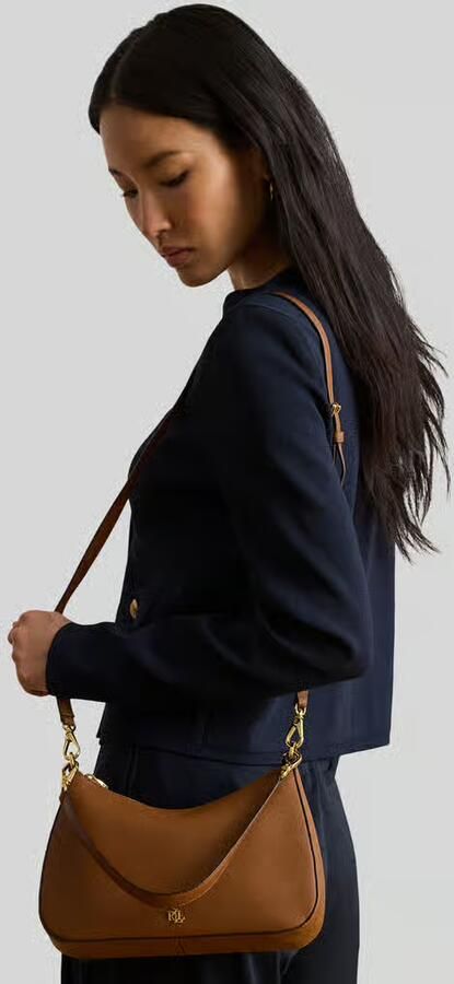 Lauren Ralph Lauren Pochettes Danni 26-Shoulder Bag-Medium in bruin - Foto 6