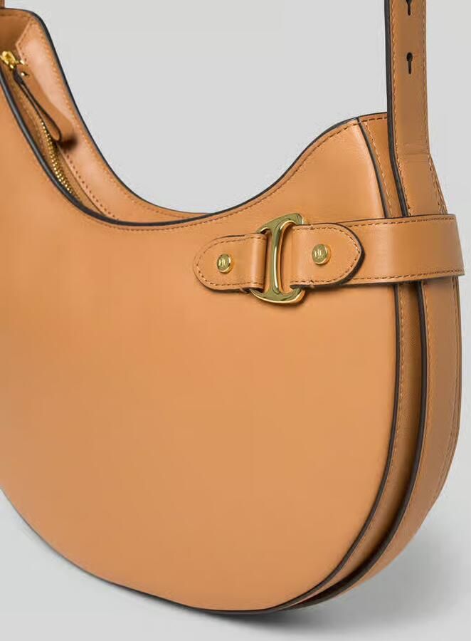 Lauren Ralph Lauren Schoudertas van echt runderleer model 'Tasha' - Foto 2