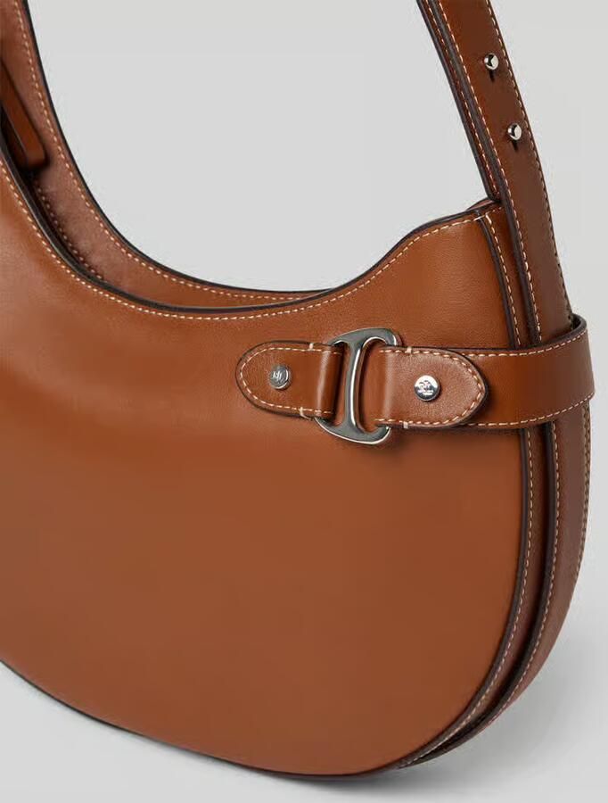 Lauren Ralph Lauren Handtas van echt runderleer met logo-applicatie - Foto 2