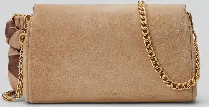 Lauren Ralph Lauren Schoudertas van echt schapenleer - Foto 3