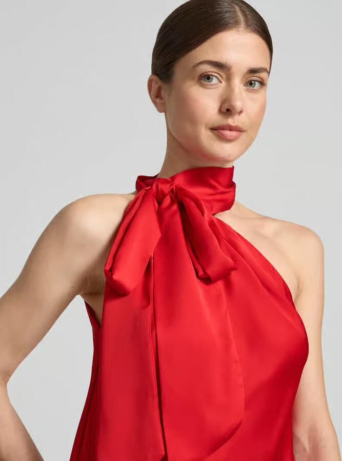 Lauren Ralph Lauren Shaped fit top met vetersdetail