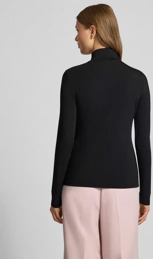 Lauren Ralph Lauren Shirt met lange mouwen en col van viscosemix - Foto 3