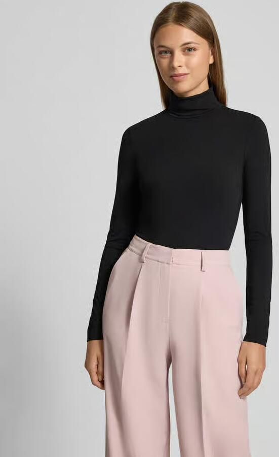 Lauren Ralph Lauren Shirt met lange mouwen en col van viscosemix - Foto 2