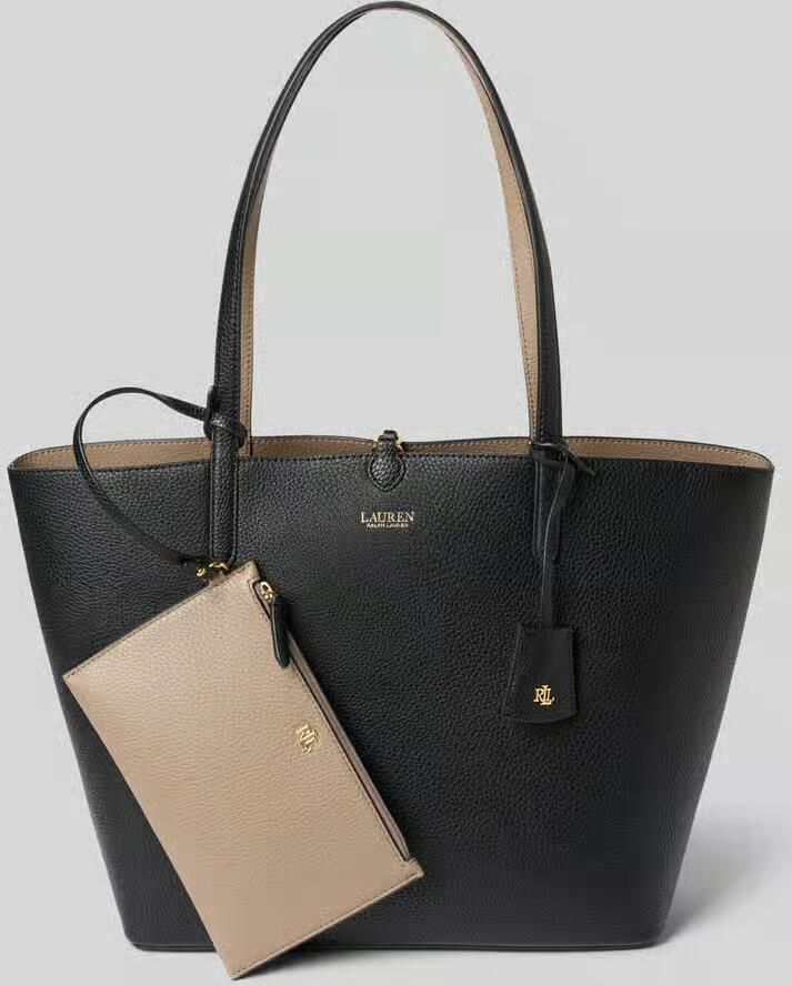Lauren Ralph Lauren Shoppers & Totes Rvrsble Tote-Tote-Medium in zwart - Foto 2