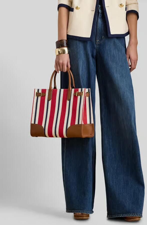 Lauren Ralph Lauren Shopper in streepdesign - Foto 2