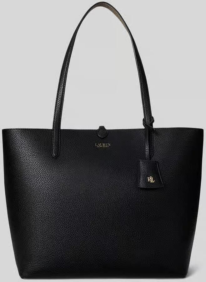 Lauren Ralph Lauren Shoppers & Totes Rvrsble Tote-Tote-Medium in zwart - Foto 4