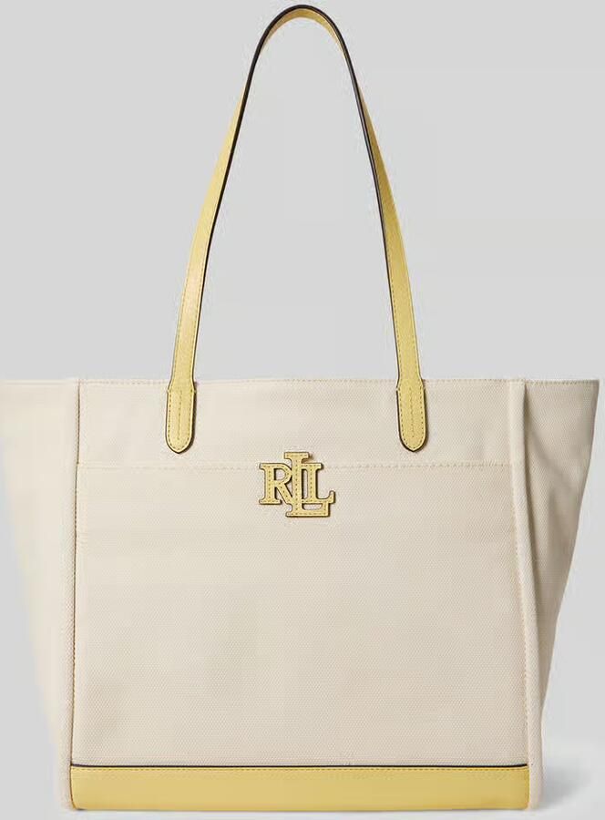 Lauren Ralph Lauren shopper met logo-applicatie - Foto 2