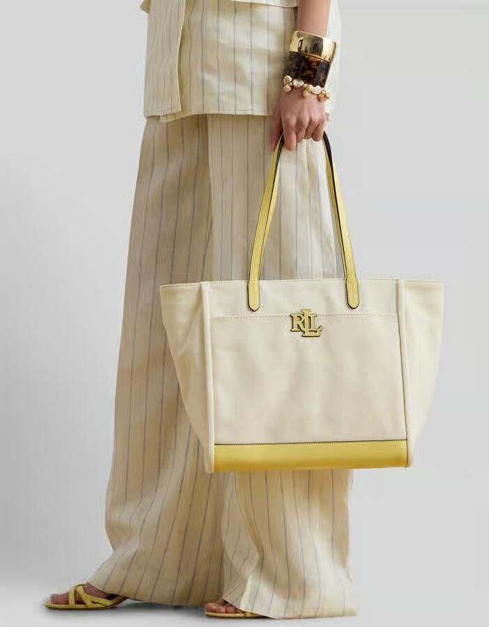 Lauren Ralph Lauren shopper met logo-applicatie - Foto 2